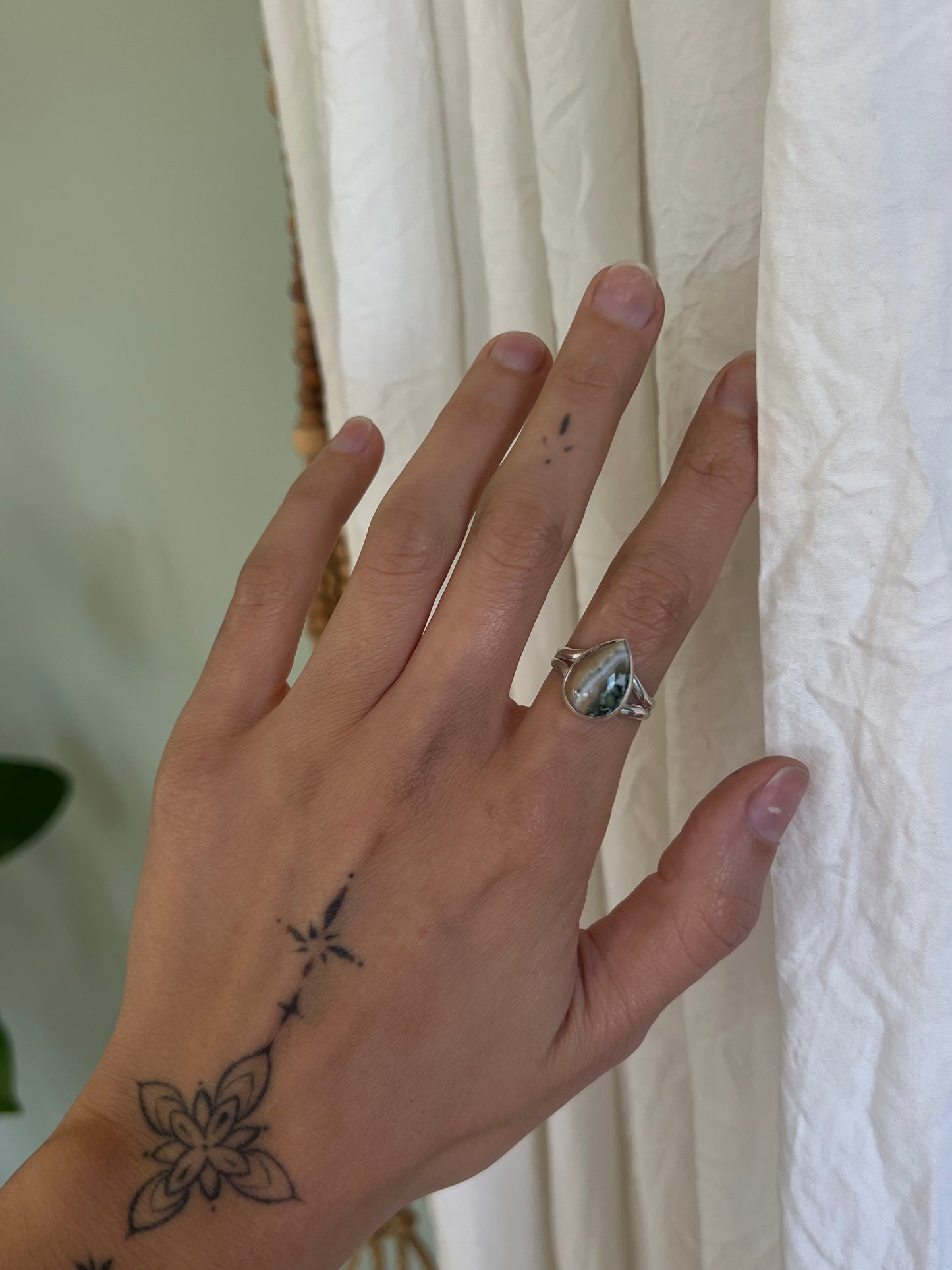 Ocean Jasper Ring - Size 8