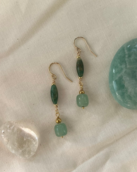 Sage Earrings