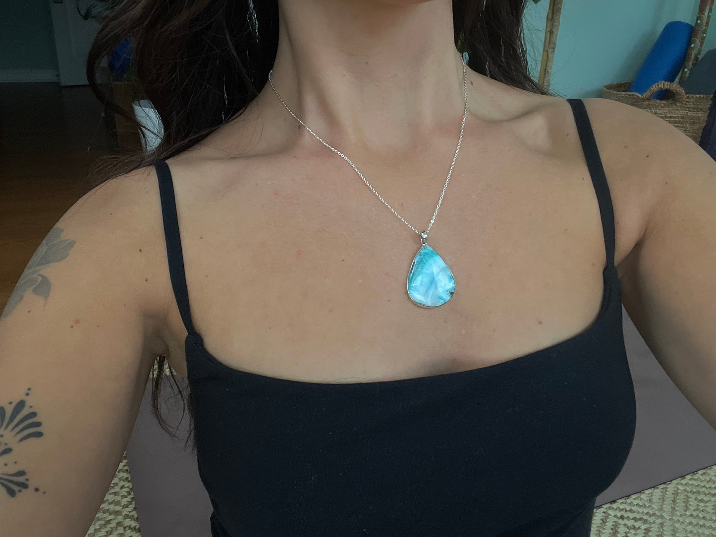 Larimar Pendant