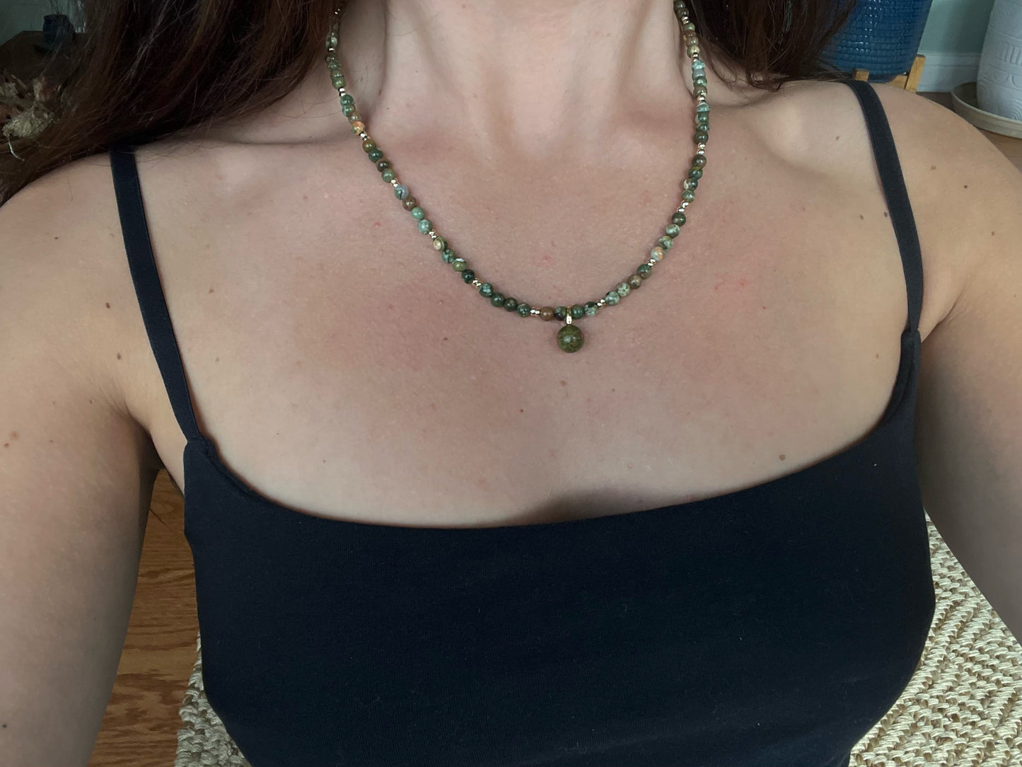 Rainforest Jasper & Unakite