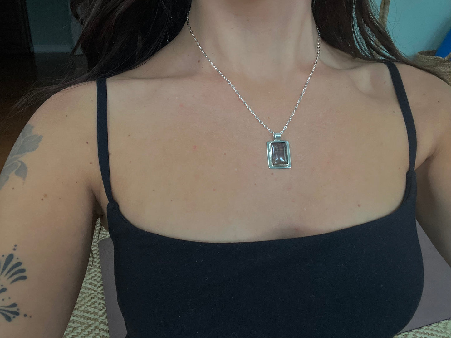 Watermelon Tourmaline Pendant