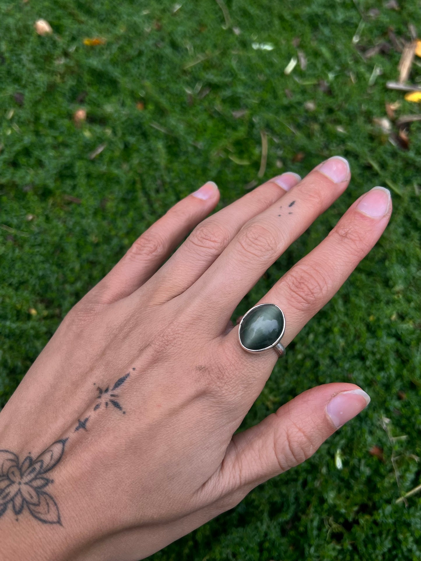 Cats Eye Ring - Size 7