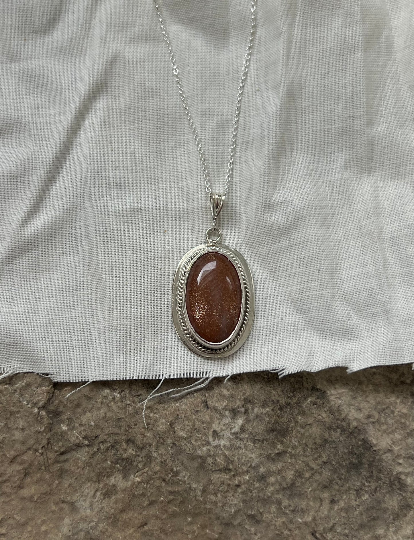Sunstone Pendant