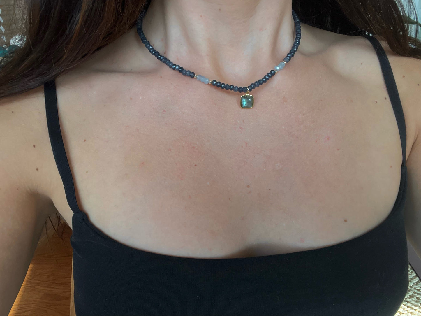 Aquamarine & Labradorite