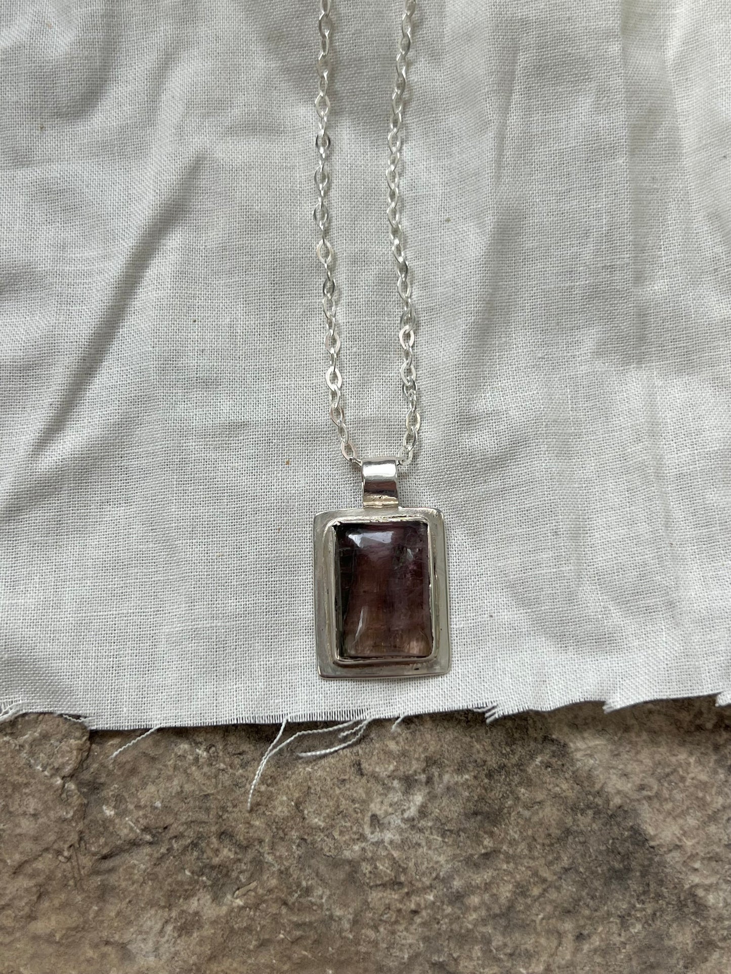 Watermelon Tourmaline Pendant