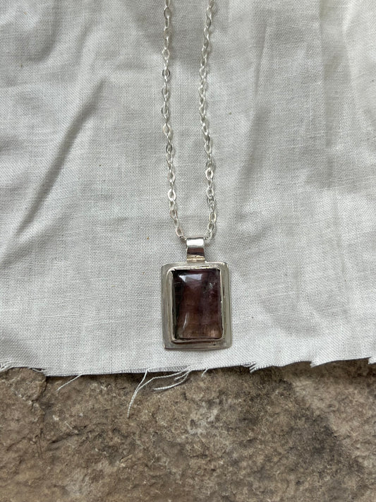 Watermelon Tourmaline Pendant