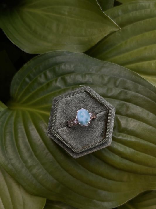 Larimar Ring - Size 6