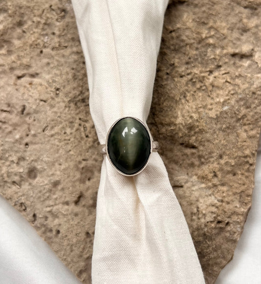 Cats Eye Ring - Size 7
