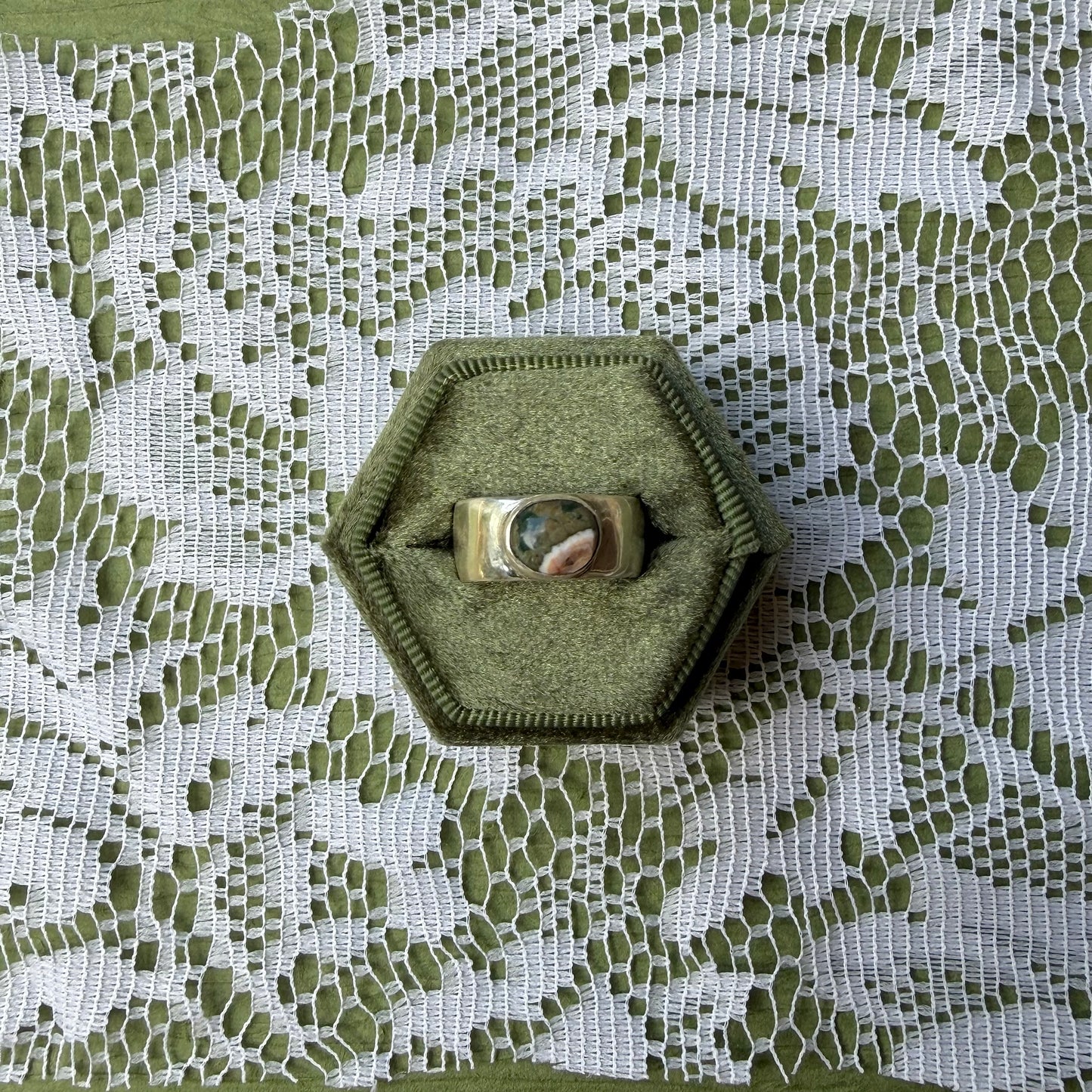 Rainforest Jasper - Adjustable 5-7