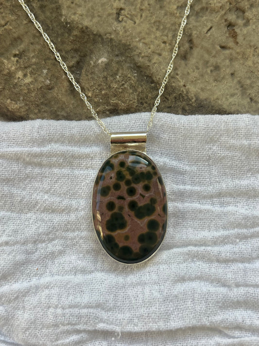 Ocean Jasper Pendant