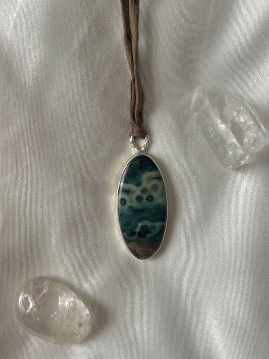 Ocean Jasper Pendant