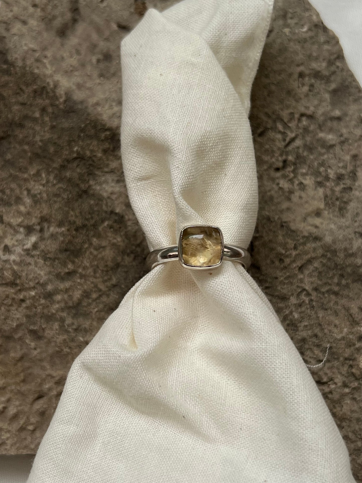 Citrine Ring - Size 8