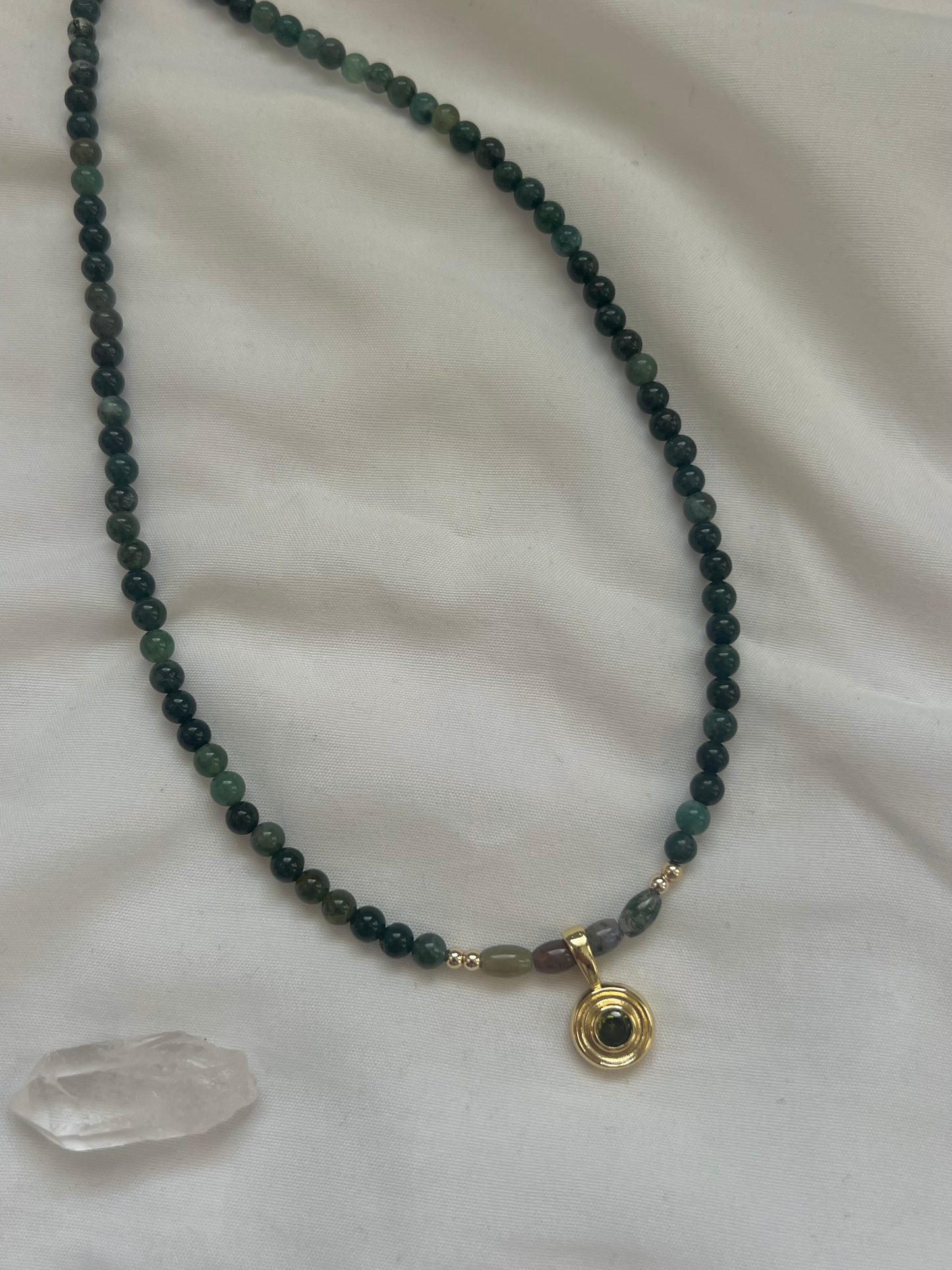Indian Agate & Mongolian Jade