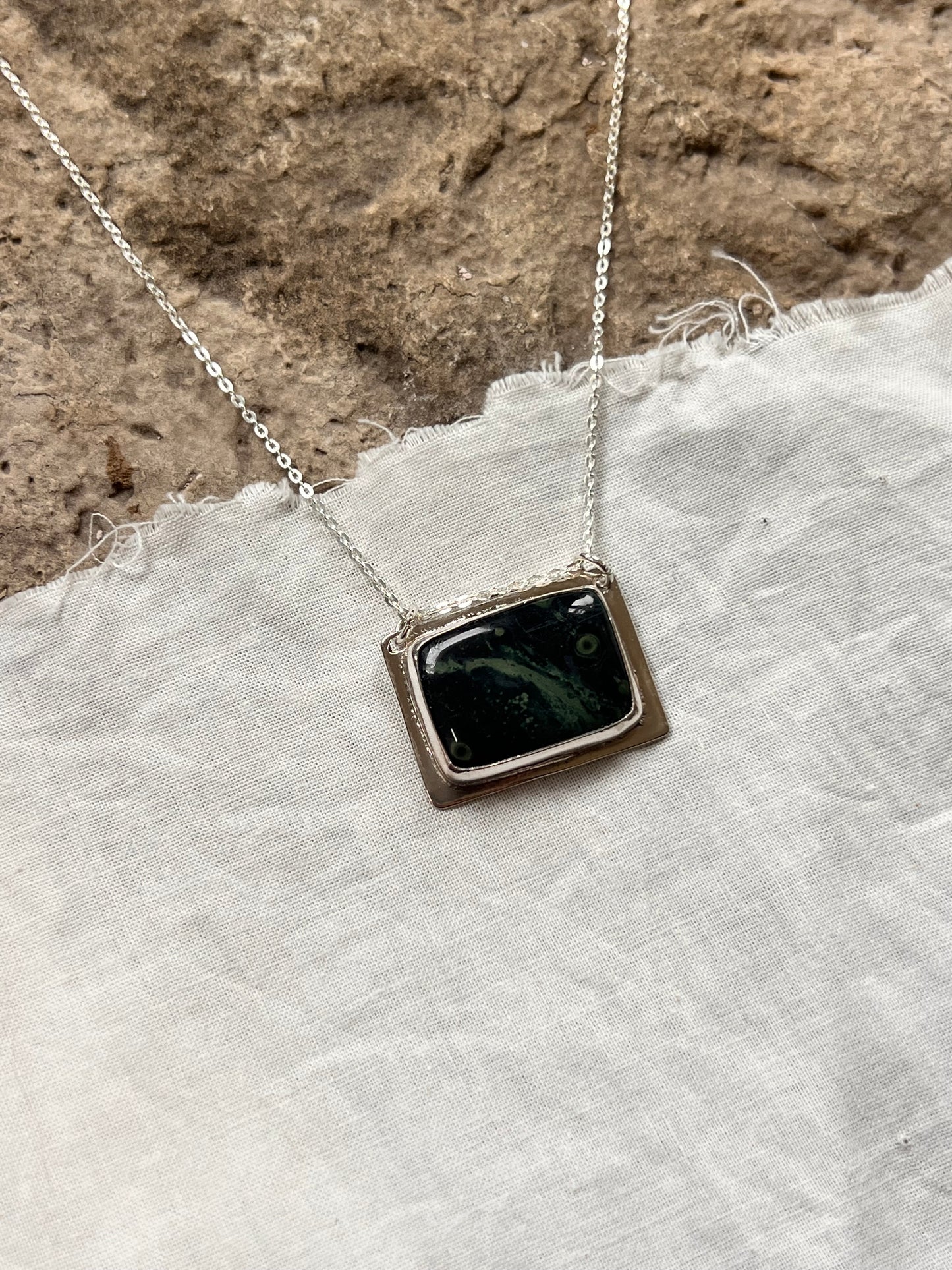 Kambamba Jasper Pendant II