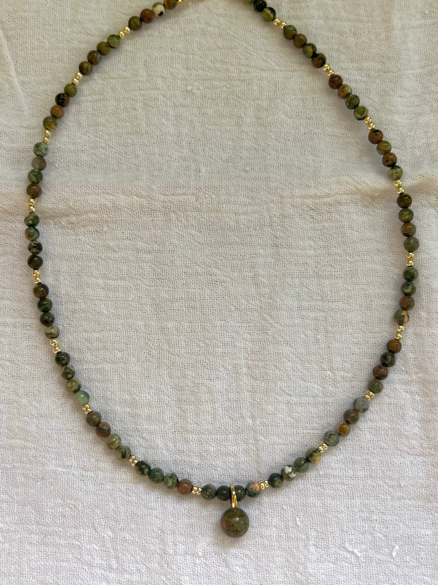 Rainforest Jasper & Unakite