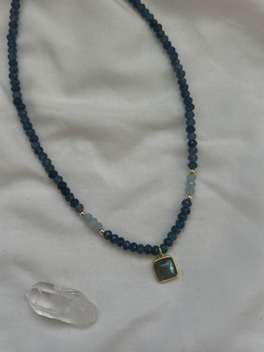 Aquamarine & Labradorite